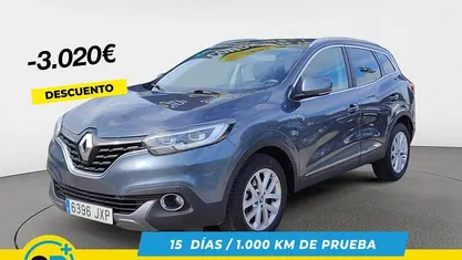 Usado Renault Kadjar Zen 132 CV (97 kW) 2017 Gris SUV
