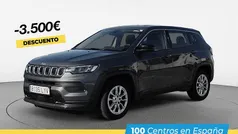 Gris Usado 2022 Jeep Compass Longitude SUV | 21.450 € (Precio justo)