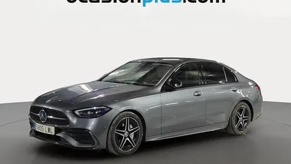 Usado Mercedes C220 AMG 200 CV (147 kW) 2022 Gris Berlina