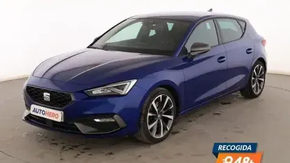 Usado Seat Leon FR 150 CV (110 kW) 2020 Azul Berlina
