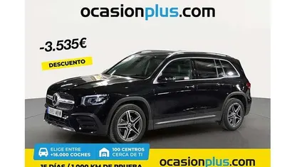 Usado Mercedes GLB200 AMG 150 CV (110 kW) 2022 Negro SUV