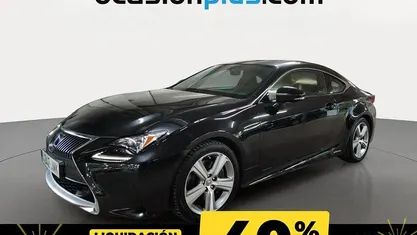Negro Usado 2016 Lexus RC300h Executive Line Coupe | 21.936 € (Precio justo)