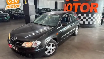 Usado Nissan Almera Comfort 90 CV (66 kW) 2002 Negro Utilitario