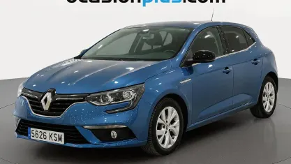 Usado Renault Mégane IV LIMITED 116 CV (85 kW) 2018 Azul Utilitario