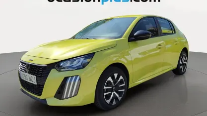Usado Peugeot 208 Style 110 CV (80 kW) 2025 Amarillo Utilitario
