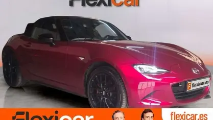 Usado Mazda MX5 Homura-Line 184 CV (135 kW) 2024 Burdeos Descapotable
