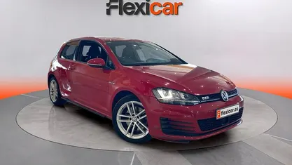 Usado VW Golf VII GTD 184 CV (135 kW) 2016 Rojo Utilitario