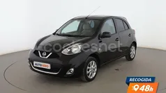 Negro Usado 2016 Nissan Micra Acenta Utilitario | 8999 € (Precio justo)