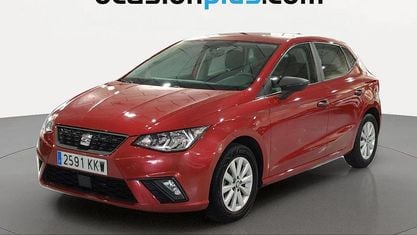 Brugt Seat Ibiza Reference 95 HK (69 kW) 2018 Rød Hatchback