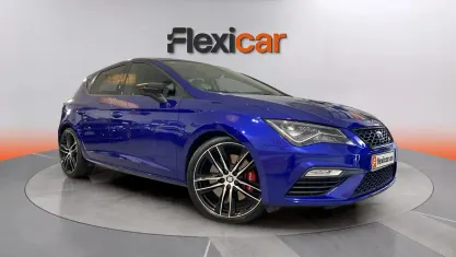 Usado Seat Leon CUPRA 300 CV (220 kW) 2018 Azul Berlina