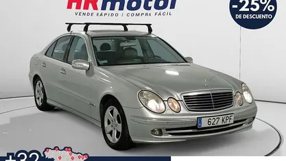 Usado Mercedes E350 Avantgarde 272 CV (200 kW) 2005 Gris Berlina