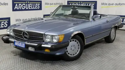 Usado Mercedes 560 227 CV (166 kW) 1987 Azul Descapotable