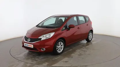 Rojo Usado 2014 Nissan Note Acenta Monovolumen | 8599 € (Precio justo)