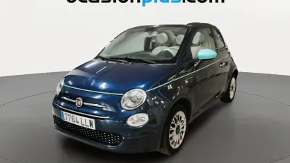 Occasion Fiat 500C Lounge 70 PK (51 kW) 2020 Blauw Cabriolet