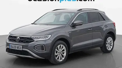 Usado VW T-Roc Life 110 CV (80 kW) 2024 Gris SUV