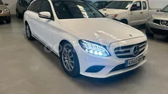 Blanco Usado 2019 Mercedes C200 Familiar | 15.900 € (Precio justo)