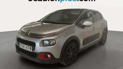 Usado Citroën C3 Feel 110 CV (80 kW) 2019 Gris Utilitario