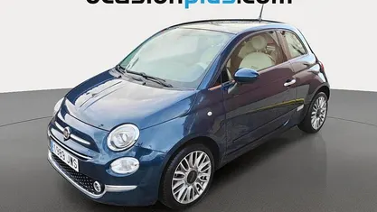 Usado Fiat 500 Lounge 69 CV (50 kW) 2017 Azul Utilitario