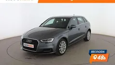 Gris Usado 2018 Audi A3 Sportback Comfort Utilitario | 16.199 € (Precio justo)