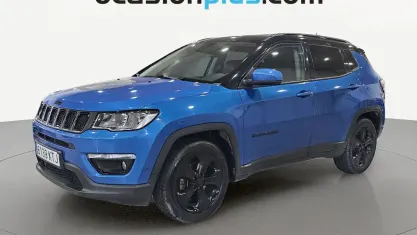 Usado Jeep Compass Night Eagle 140 CV (102 kW) 2019 Azul SUV