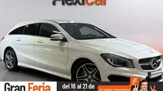 Blanco Usado 2016 Mercedes CLA220 Shooting Brake AMG line Familiar | 22.790 € (Buen precio)