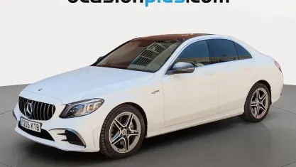Usado Mercedes C300 AMG 258 CV (189 kW) 2019 Blanco Berlina