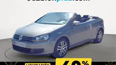 Gris Usado 2013 VW Golf Cabriolet Descapotable | 11.490 € (Precio justo)