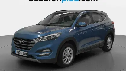 Usado Hyundai Tucson 115 CV (84 kW) 2016 Azul SUV