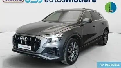 Usado Audi Q8 S-Line 286 CV (210 kW) 2022 Gris / plata SUV