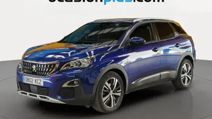 Begagnad Peugeot 3008 Allure 120 HK (88 kW) 2017 Blå SUV