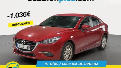 Rojo Usado 2017 Mazda 3 Style Berlina | 12.547 € (Buen precio)