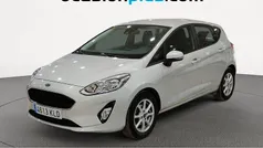 Gris plata Usado 2018 Ford Fiesta Trend+ Utilitario | 9528 € (Precio justo)