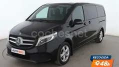 Negro Usado 2021 Mercedes V220 Monovolumen | 45.799 € (Precio justo)
