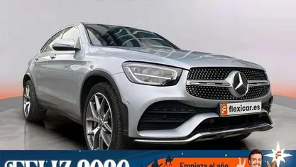 Gris Usado 2021 Mercedes GLC220 SUV | 32.490 € (Buen precio)