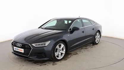 Usado Audi A7 Sportback 286 CV (210 kW) 2018 Azul Utilitario