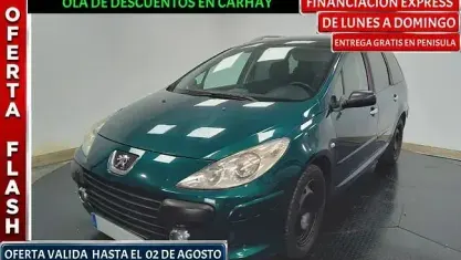 Usado Peugeot 307 110 CV (80 kW) 2005 Verde Utilitario