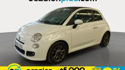 Usado Fiat 500 S 69 CV (50 kW) 2015 Blanco Descapotable