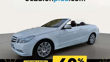 Blanco Usado 2011 Mercedes E200 Avantgarde Descapotable | 16.550 € (Precio justo)