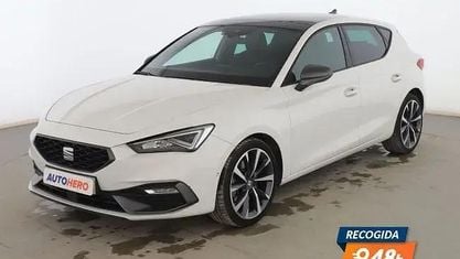 Używany Seat Leon FR 150 KM (110 kW) 2021 Biały Sedan/Limuzyna