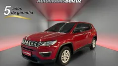 Rojo Usado 2019 Jeep Compass Sport SUV | 15.990 € (Precio justo)