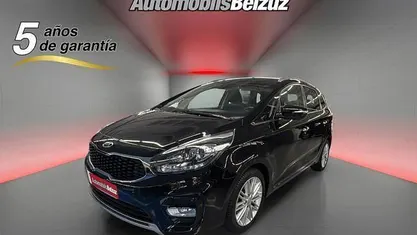 Usado Kia Carens 116 CV (85 kW) 2018 Negro Monovolumen