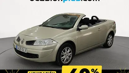 Beige Usado 2009 Renault Mégane Cabriolet Descapotable | 5300 € (Buen precio)