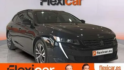 Usado Peugeot 508 Allure 131 CV (96 kW) 2022 Negro Berlina