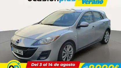 Usado Mazda 3 Active Plus 109 CV (80 kW) 2009 Gris Utilitario