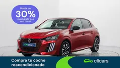 Rojo Usado 2024 Peugeot e-208 Style Utilitario | 23.490 € (Precio justo)