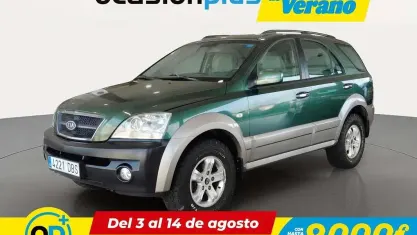 Usado Kia Sorento EX 140 CV (102 kW) 2004 Verde SUV