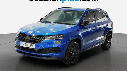 Usado Skoda Karoq SportLine 150 CV (110 kW) 2021 Azul SUV
