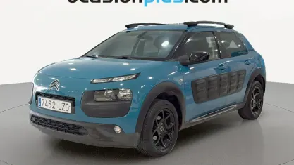 Usado Citroën C4 Cactus Feel 100 CV (73 kW) 2017 Azul Utilitario