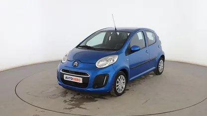 Usado Citroën C1 Seduction 68 CV (50 kW) 2014 Azul Utilitario