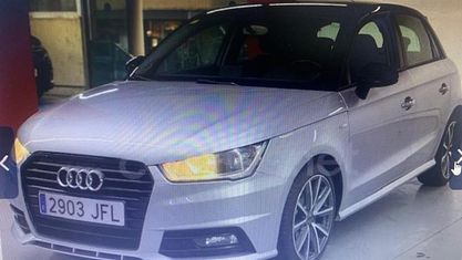 Usado Audi A1 Sportback S-Line 90 CV (66 kW) 2015 Gris / plata Utilitario